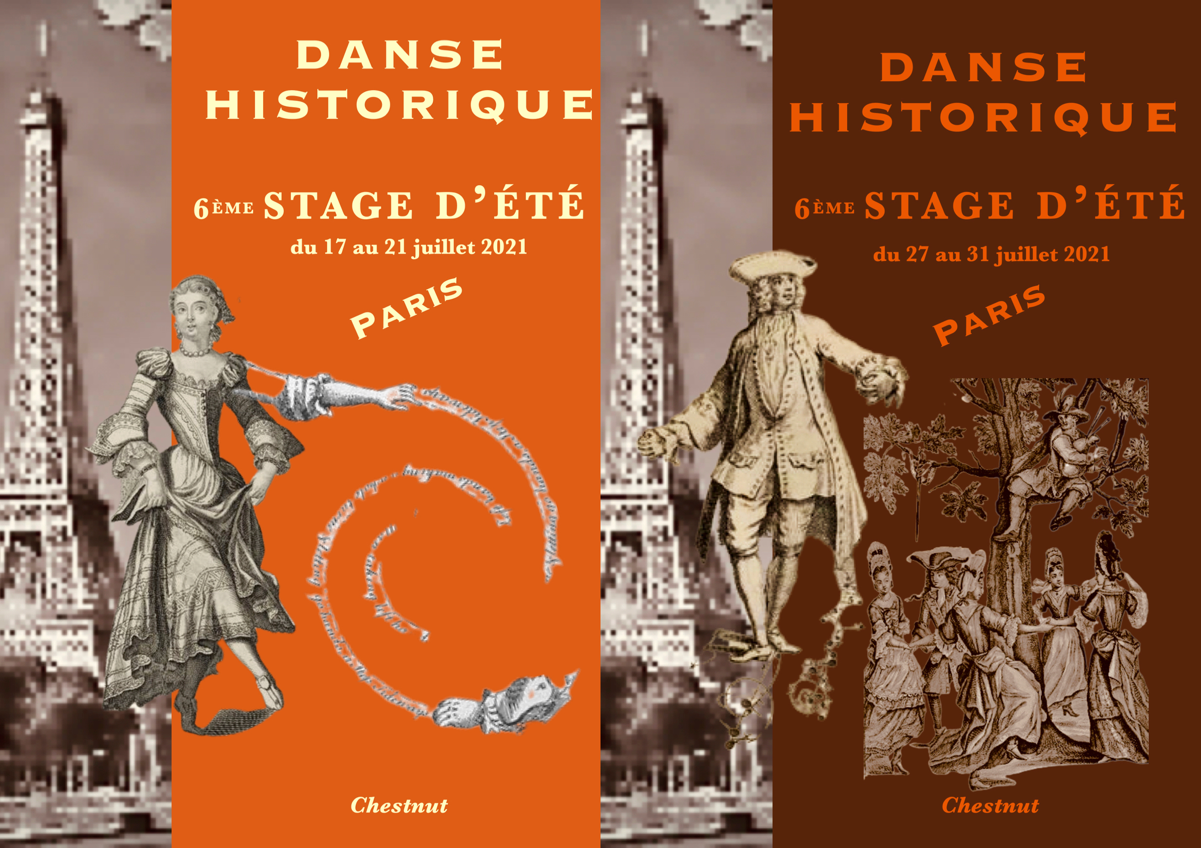 Chestnut Stage d'été de danse historique