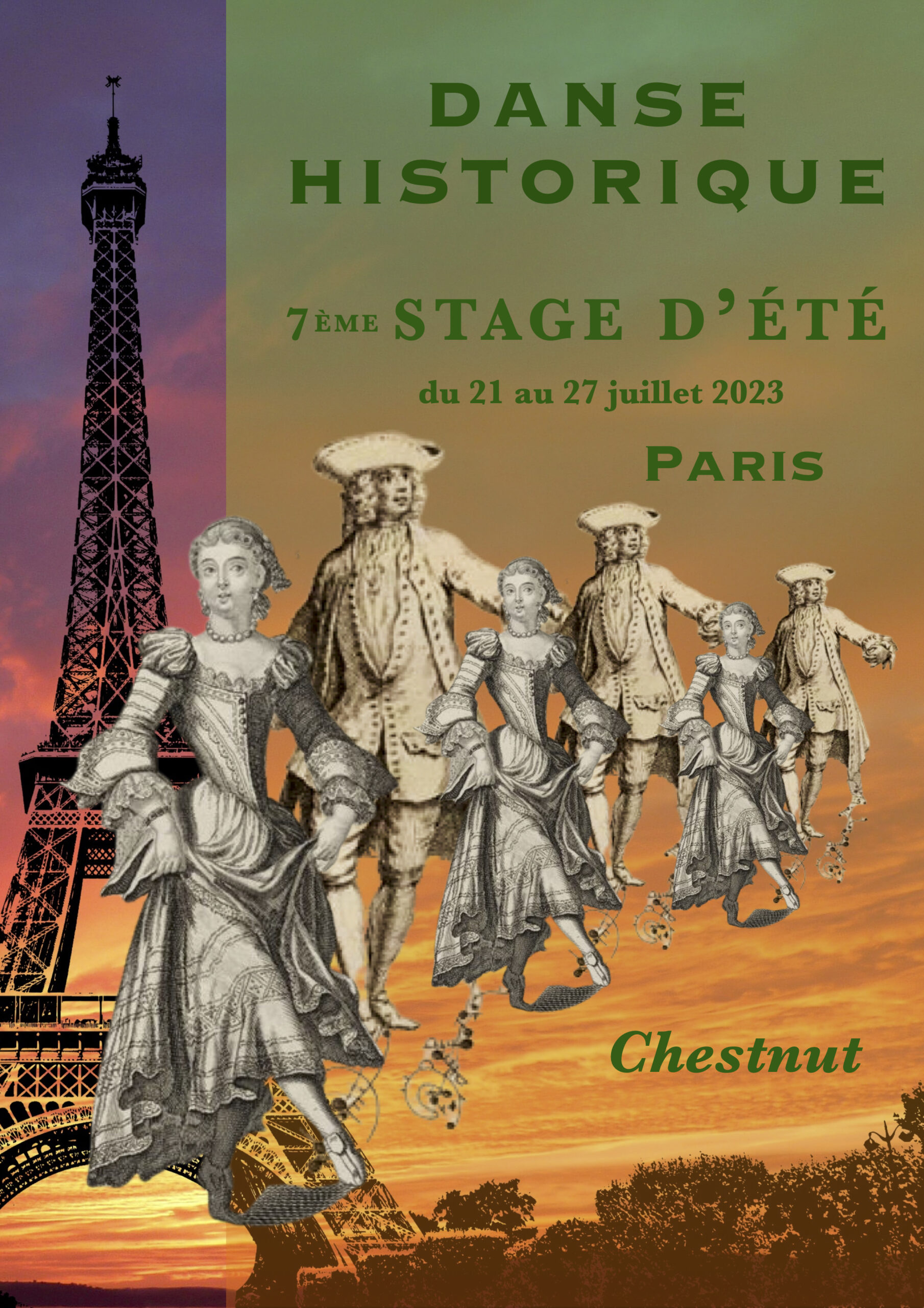 Stage d’été 2023 / Danses anglaises à figures par Cécile Laye
